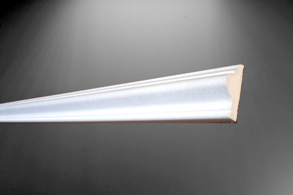 Deckenleisten flach 40 mm|Wand und Decke